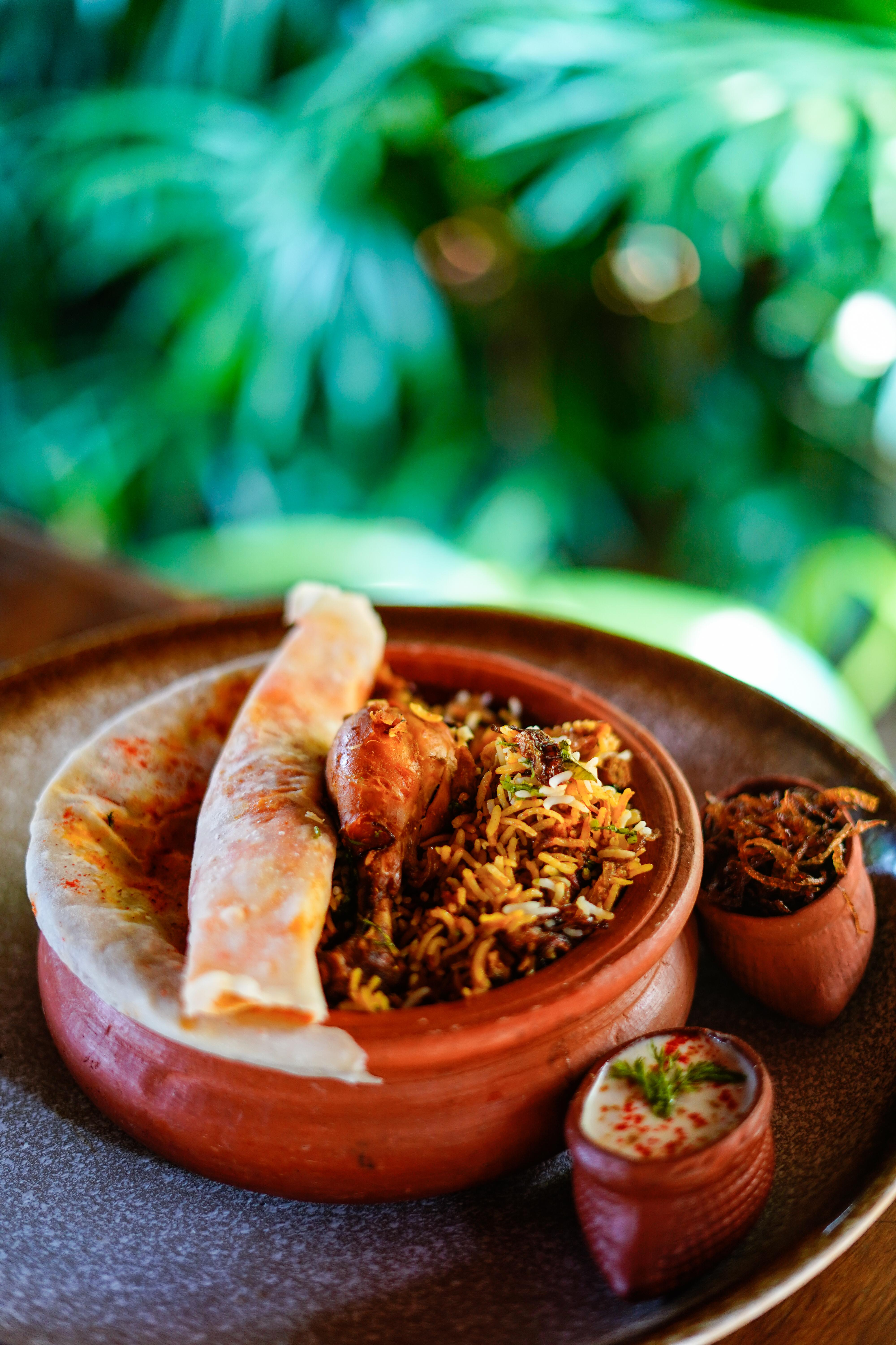 Novotel Goa Resort & Spa Candolim Eksteriør bilde Hyderabadi biryani